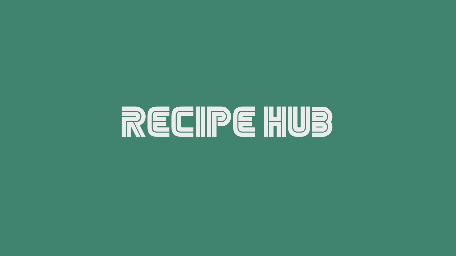 RecipeHub